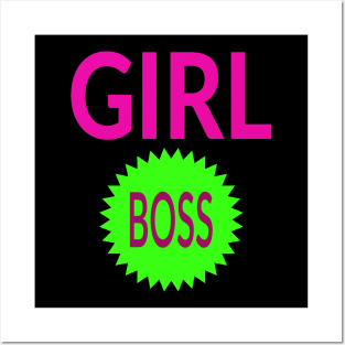 Girl Boss Posters and Art